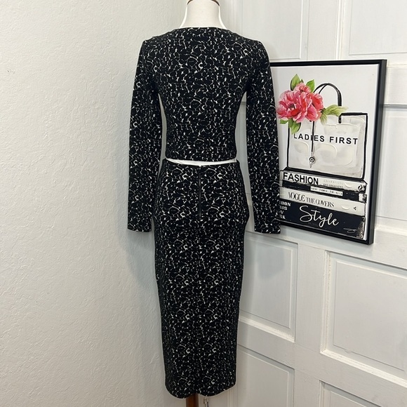 Alice & Olivia BNW Two Piece Skirt Set Size 0 & 2 - Picture 3 of 11